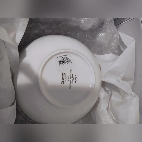 LENOX Watercolor HorizonsServing bowl NEW